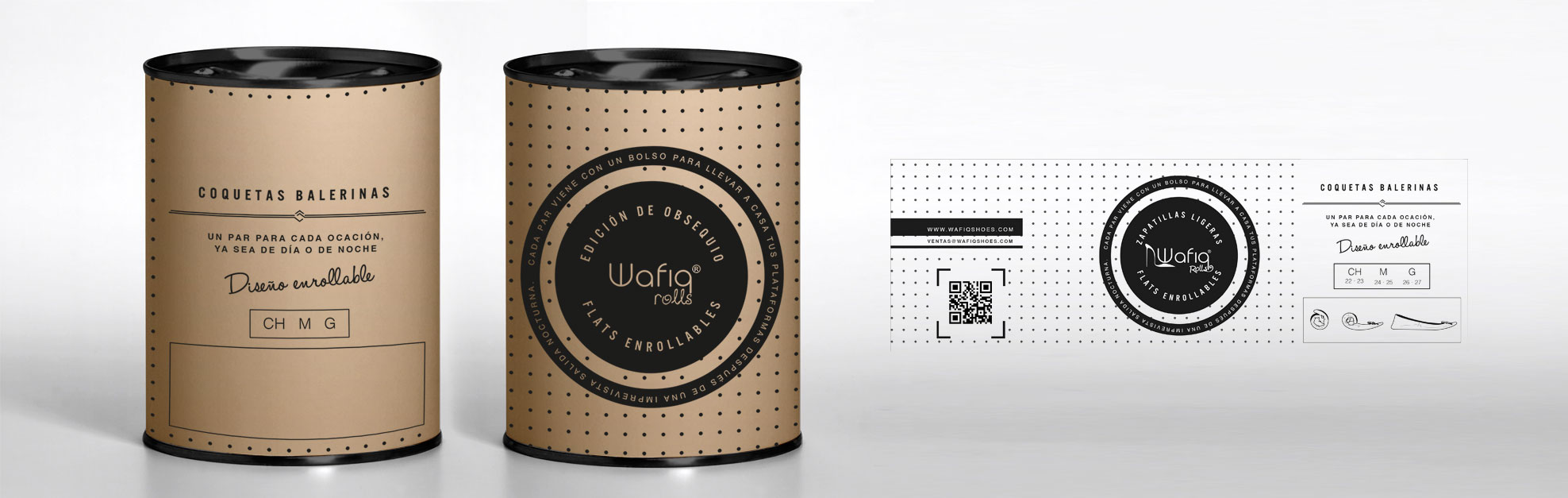 Packaging wafiq rolls
